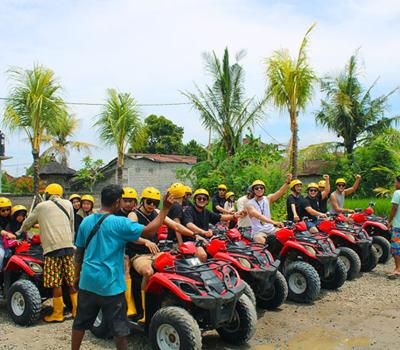 Ubud Atv Riding and White Water Rafting (Double Combination)