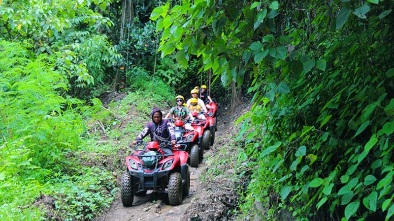 Bali Tandem ATV Riding and Rafting Tour